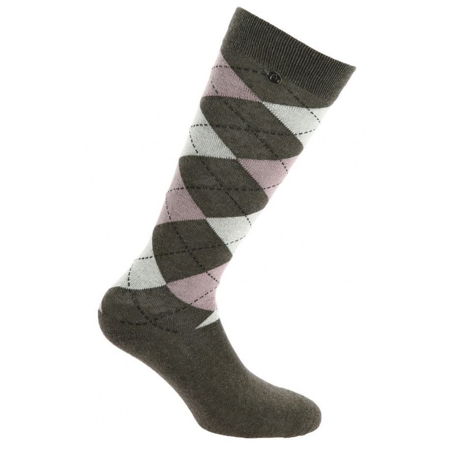 EQUITHÈME "Argyle" Socken