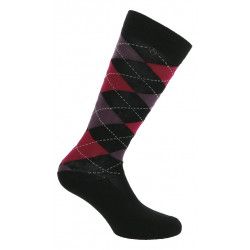 EQUITHÈME "Argyle" Socken
