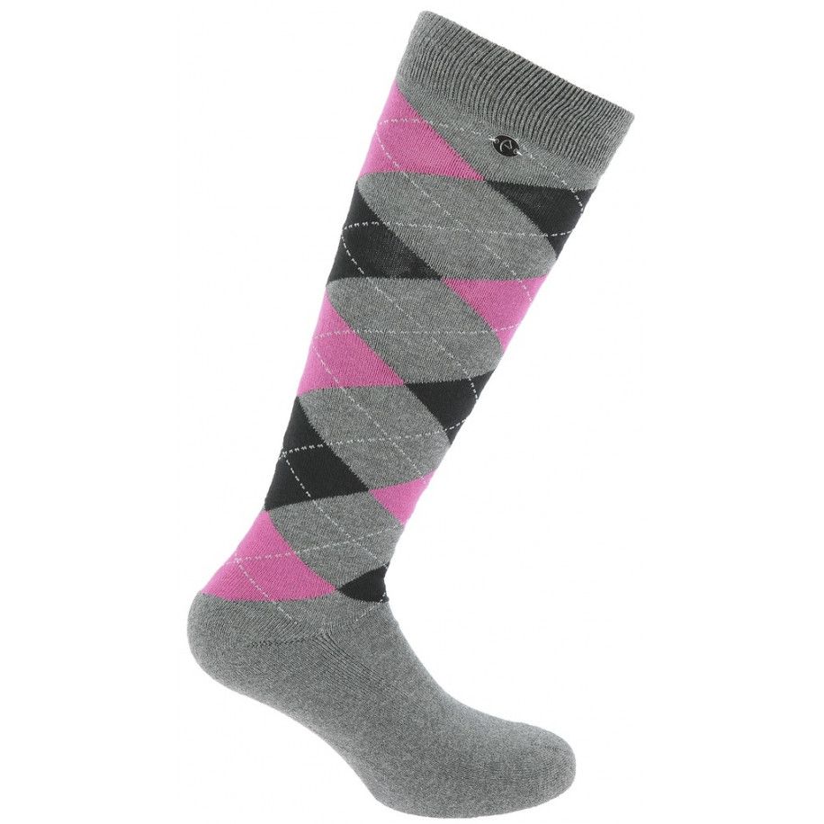 EQUITHÈME "Argyle" Socken