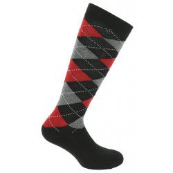 EQUITHÈME "Argyle" Socken