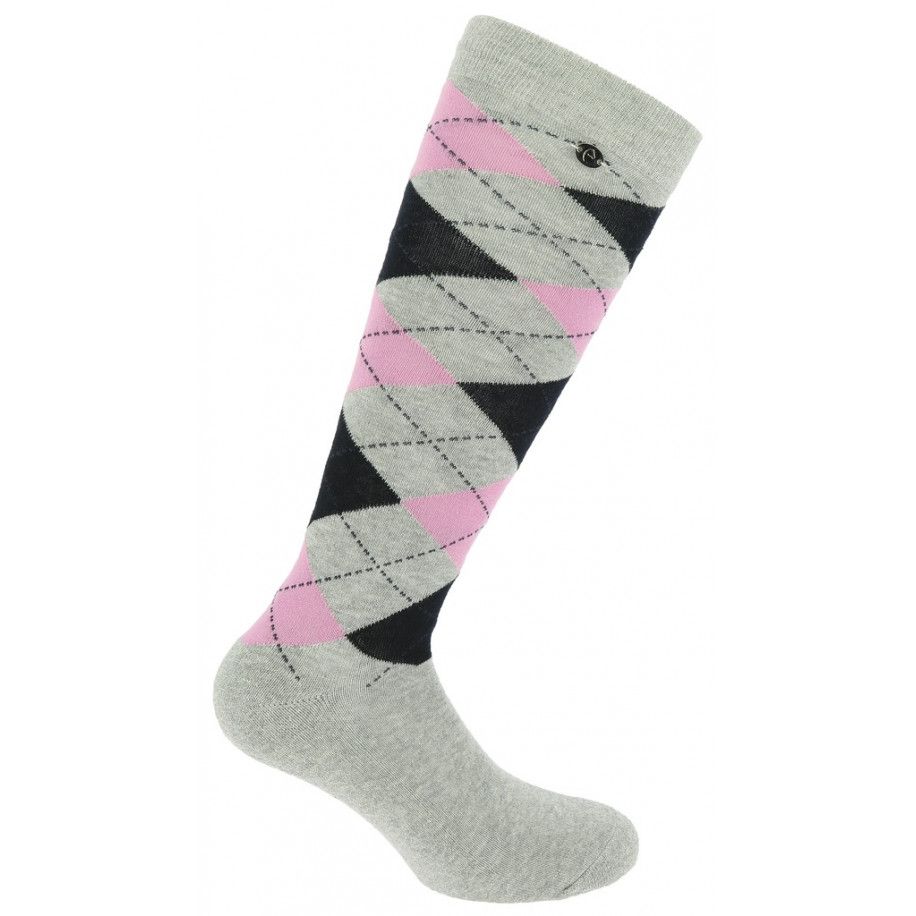 EQUITHÈME "Argyle" Socken