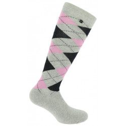 EQUITHÈME "Argyle" Socken