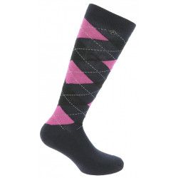 EQUITHÈME "Argyle" Socken