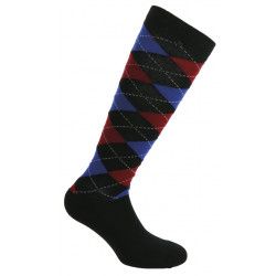 EQUITHÈME "Argyle" Socken