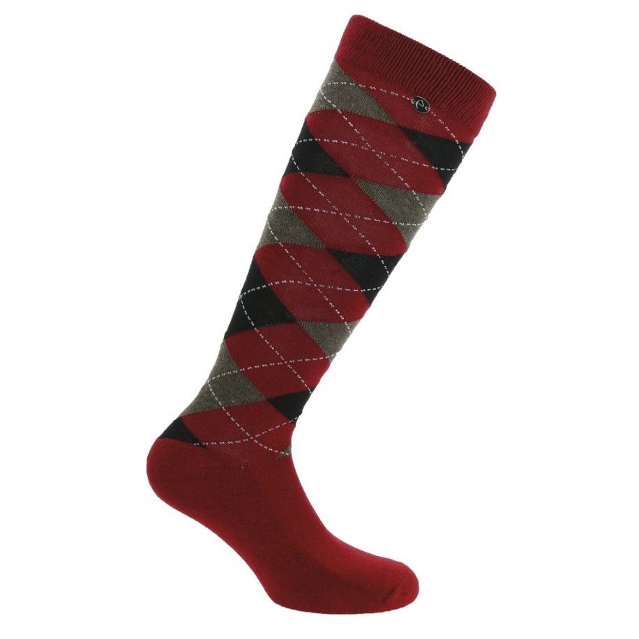 EQUITHÈME "Argyle" Socken