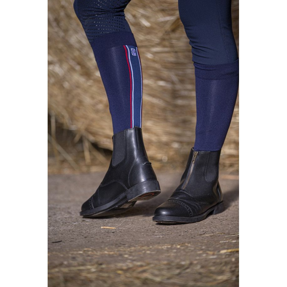 Chaussettes EQUITHÈME "Classic" bleu-blanc-rouge