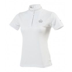 Polo EQUITHÈME "Couronne", manches courtes