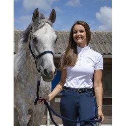 Polo EQUITHÈME "Couronne", manches courtes