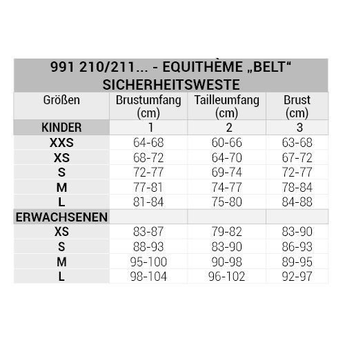 EQUITHÈME Sicherheitsweste "Belt" 2