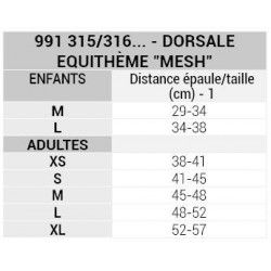 EQUITHÈME Rückenprotektor "Mesh"