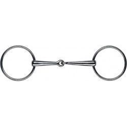 FEELING Kandarengebiss aus Edelstahl mit zwei grossen Ringen