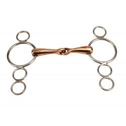 FEELING 4-fach Ringtrense aus Kupfer