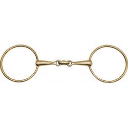 Filet 2 grands anneaux fins FEELING "Anatomic" maillechort