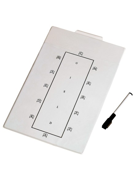 Tableau test de dressage
