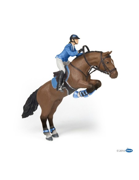 PAPO Cheval saut d'obstacle & cavali?re