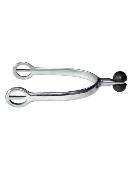 Éperons FEELING inox à  molette plastique