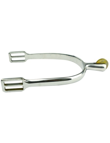 Éperons FEELING "Prince de Galles" inox à  molette lisse