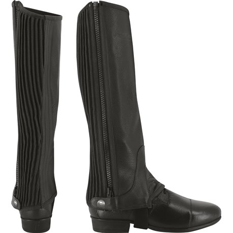 EQUITHÈME Leder Mini-Chaps