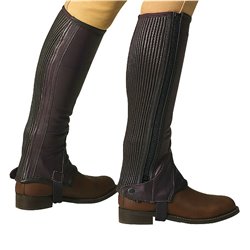 Mini-chaps EQUITHÈME cuir 2