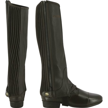 EQUITHÈME Leder Mini-Chaps