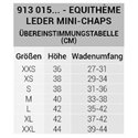 EQUITHÈME Leder Mini-Chaps