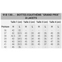 Bottes EQUITHÈME "Grand Prix" à  lacets