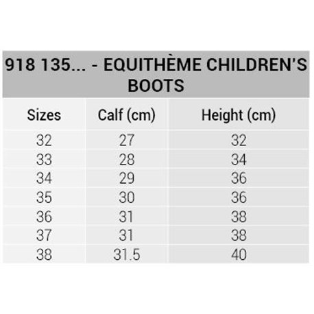 EQUITHÈME Kinderreitstiefel