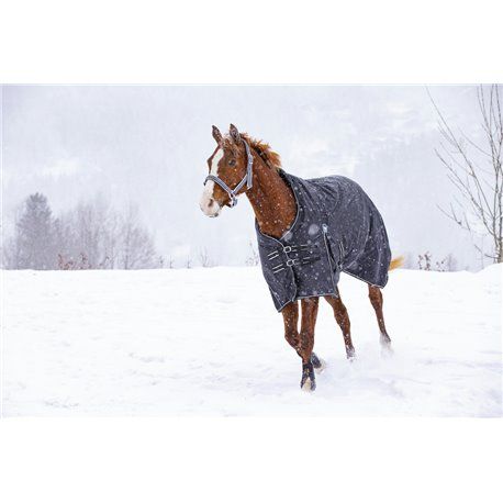 RIDING WORLD "Oxford" wasserdichte Decke mit Polar Fleece Futter