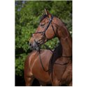 RIDING WORLD Trensenzaum mit mexikanischem Reithalfter