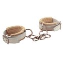 Entraves NORTON PRO cuir chrome et feutre