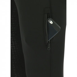 PANTALON SOFTSHELL EQUITHÈME "ZERMATT", FOND SILICONE 2
