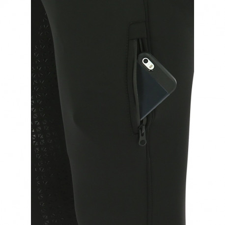 EQUITHÈME SOFTSHELL-REITHOSE „ZERMATT“, MIT VOLLBESATZ AUS SILIKON