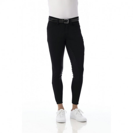 EQUITHÈME SOFTSHELL-REITHOSE „ZERMATT“, MIT VOLLBESATZ AUS SILIKON