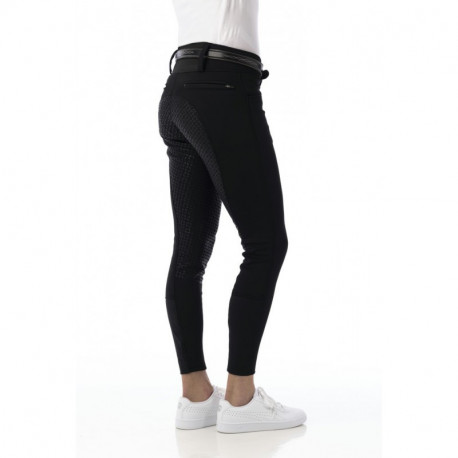 PANTALON SOFTSHELL EQUITHÈME "ZERMATT", FOND SILICONE