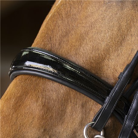Bride NORTON PRO, cuir rond