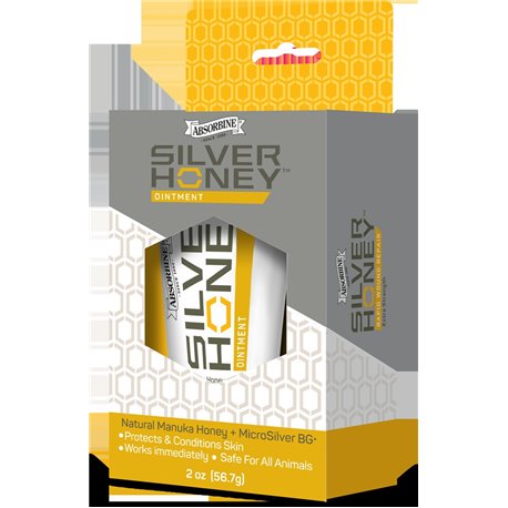 ABSORBINE "Silver honey" display