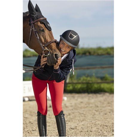 EQUITHÈME "Courtney" Kapuzenjacke mit Reißverschluss