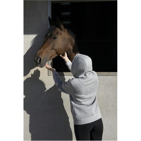EQUITHÈME "Courtney" Kapuzenjacke mit Reißverschluss