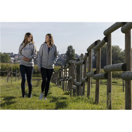 EQUITHÈME "Courtney" Kapuzenjacke mit Reißverschluss
