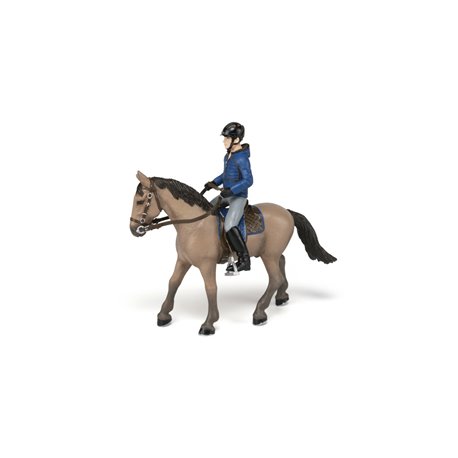 Cheval de promenade et son cavalier PAPO