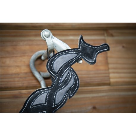 JOUET CHEVAL NOIR/GRIS