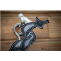 JOUET CHEVAL NOIR/GRIS