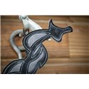 JOUET CHEVAL NOIR/GRIS