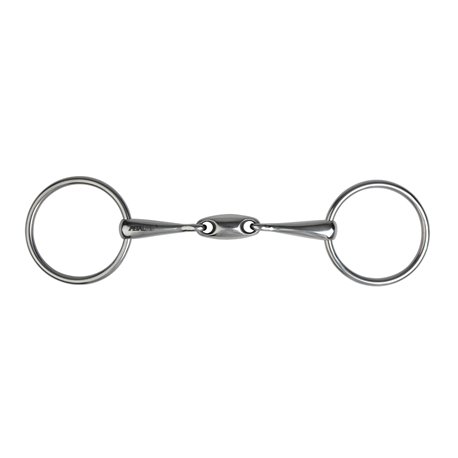 Mors de bride METALAB double brisure, 14 mm