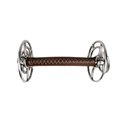 Mors releveur METALAB "JW" inox cuir