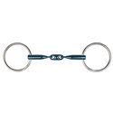 Mors 2 anneaux METALAB "Eco Blue" double brisure