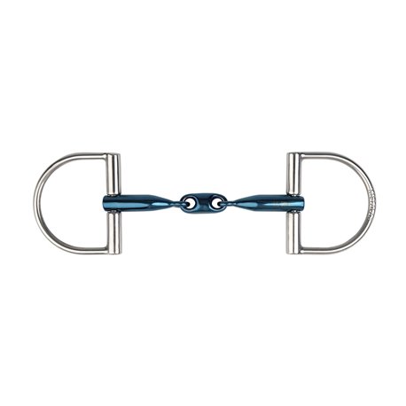 METALAB „Eco Blue" D-Gebiss, doppelt gebrochen