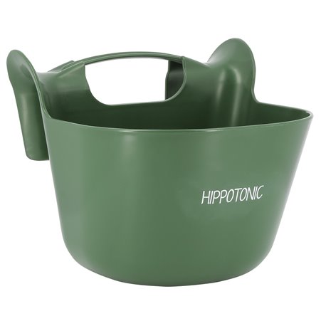 HIPPOTONIC Tragbarer Futtertrog zum Einhängen.
