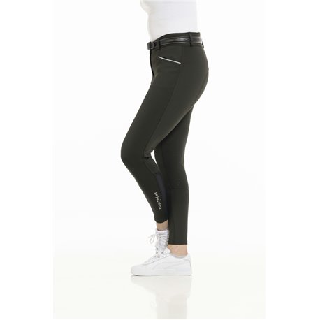 Pantalon EQUITHÈME "Claudine", fond silicone