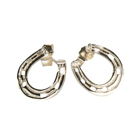 Ohrstecker -Hufeisen-925 silb.